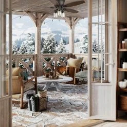 Hampton Bay Stoneridge 52 in. Indoor/Outdoor LED Bronze Hugger Ceiling Fan with Light Kit and 5 Reversible Blades 14 Hampton Bay Stoneridge 52 in. Indoor/Outdoor LED Bronze Hugger Ceiling Fan with Light Kit and 5 Reversible Blades -Hampton Bay Shop bronze hampton bay ceiling fans with lights 51974 1f 1000