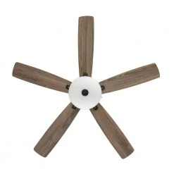 Hampton Bay Melrose 52 in. Indoor LED Hugger Bronze Dry Rated Ceiling Fan with Light Kit and 5 Reversible Blades 18 Hampton Bay Melrose 52 in. Indoor LED Hugger Bronze Dry Rated Ceiling Fan with Light Kit and 5 Reversible Blades -Hampton Bay Shop bronze hampton bay ceiling fans with lights 52101 77 1000