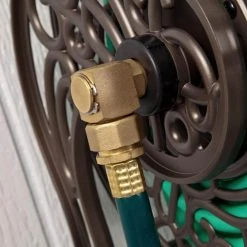 Hampton Bay Wall-Mounted Hose Reel -Hampton Bay Shop bronze hampton bay hose reels 704 hb 4f 1000