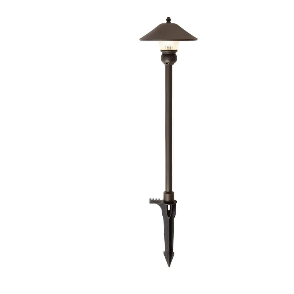 Hampton Bay Pearson Low-Voltage Bronze Outdoor Integrated LED Landscape Path Light and Flood Light Kit (8-Pack) 3 Hampton Bay Pearson Low-Voltage Bronze Outdoor Integrated LED Landscape Path Light and Flood Light Kit (8-Pack) - Image 3