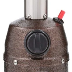 Hampton Bay 11,000 BTU Powder Coated Bronze Tabletop Propane Patio Heater -Hampton Bay Shop bronze hampton bay patio heaters hps c pc 66 1000