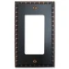 Hampton Bay Bronze 1-Gang Decorator/Rocker Wall Plate