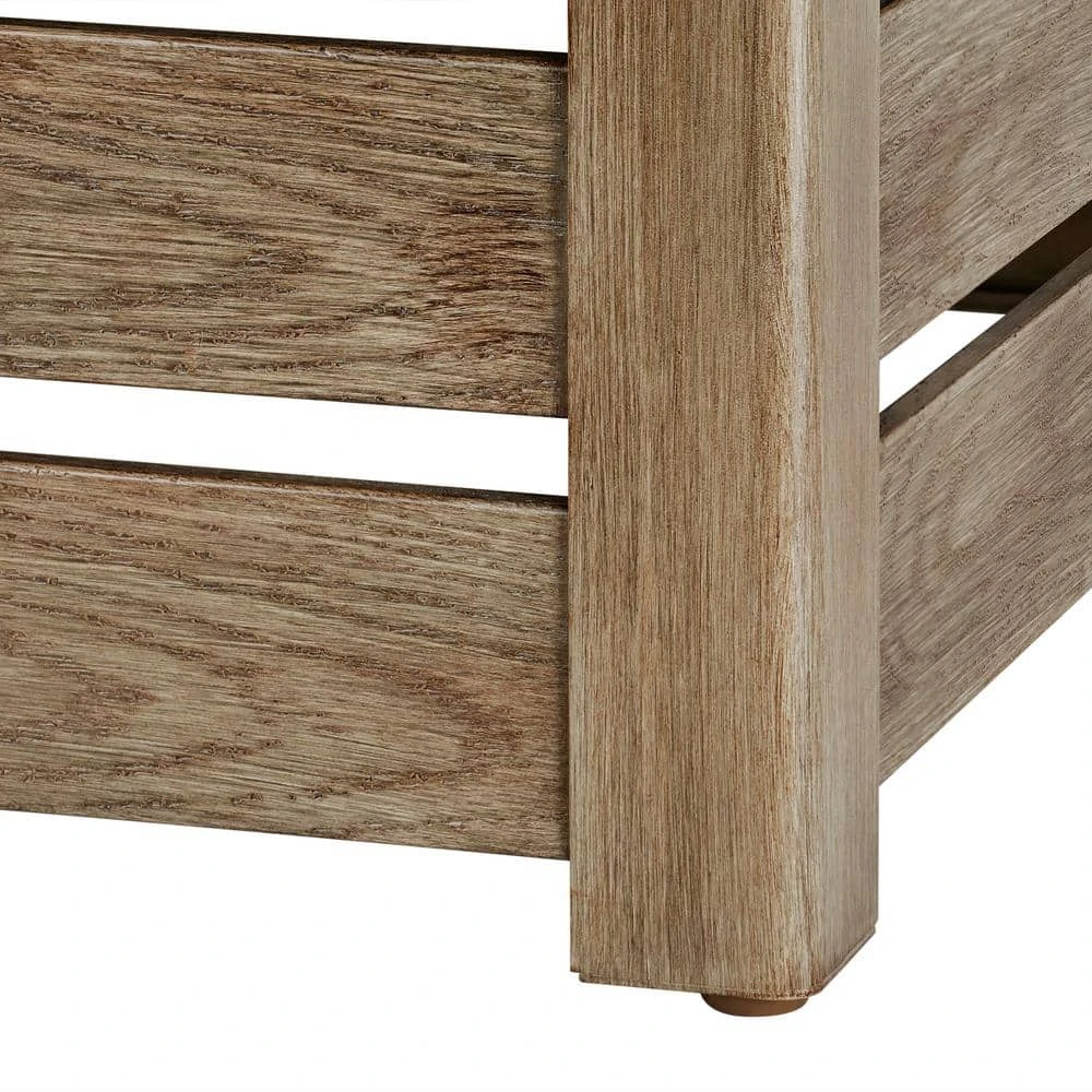 Hampton Bay Stoneham 34 in. x 15.5 in. Square Steel Wood Fire Pit with Tile Top 12 Hampton Bay Stoneham 34 in. x 15.5 in. Square Steel Wood Fire Pit with Tile Top - Image 12