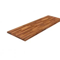 Hampton Bay 8 ft. L x 25 in. D Unfinished Walnut Butcher Block Standard Countertop in With Standard Edge