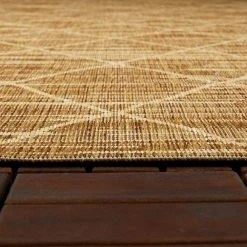 Hampton Bay Trellis Brown 7 ft. 10 in. x 10 ft. Indoor/Outdoor Area Rug -Hampton Bay Shop brown hampton bay outdoor rugs 3090595 40 1000