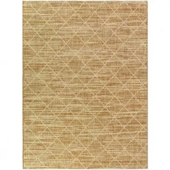 Hampton Bay Trellis Brown 7 ft. 10 in. x 10 ft. Indoor/Outdoor Area Rug
