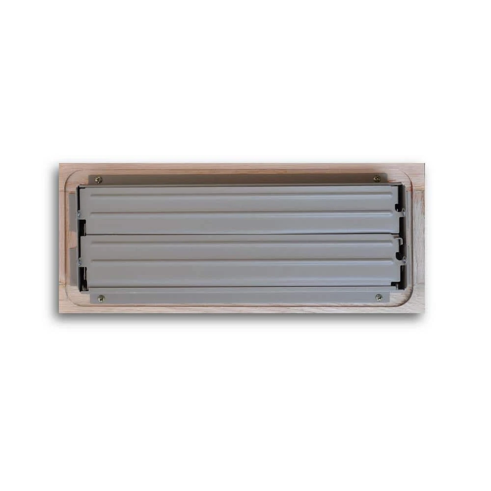 Hampton Bay Oak Wood 4 in. x 12 in. 2-Way Wooden Floor Register in Unfinished 2 Hampton Bay Oak Wood 4 in. x 12 in. 2-Way Wooden Floor Register in Unfinished - Image 2