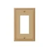 Hampton Bay Rhodes 1 Gang Rocker Metal Wall Plate - Brushed Bronze
