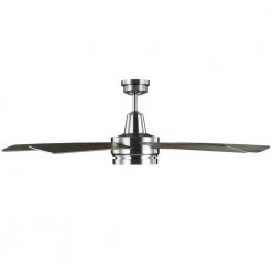 Hampton Bay Fanelee 54 in. White Color Changing Integrated LED Brushed Nickel Smart Hubspace Ceiling Fan with Light Kit and Remote -Hampton Bay Shop brushed nickel hampton bay ceiling fans with lights 52133 77 1000