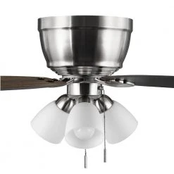 Hampton Bay Sidlow 52 in. Indoor LED Brushed Nickel Hugger Dry Rated Ceiling Fan with 5 QuickInstall Reversible Blades and Light Kit 23 Hampton Bay Sidlow 52 in. Indoor LED Brushed Nickel Hugger Dry Rated Ceiling Fan with 5 QuickInstall Reversible Blades and Light Kit -Hampton Bay Shop brushed nickel hampton bay ceiling fans with lights 52151 1f 1000