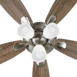 Hampton Bay Sidlow 52 in. Indoor LED Brushed Nickel Hugger Dry Rated Ceiling Fan with 5 QuickInstall Reversible Blades and Light Kit 26 Hampton Bay Sidlow 52 in. Indoor LED Brushed Nickel Hugger Dry Rated Ceiling Fan with 5 QuickInstall Reversible Blades and Light Kit -Hampton Bay Shop brushed nickel hampton bay ceiling fans with lights 52151 76 1000