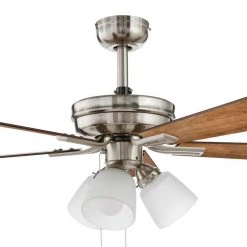 Hampton Bay Sinclair II 44 in. LED Brushed Nickel Smart Hubspace Ceiling Fan with Light and Remote 11 Hampton Bay Sinclair II 44 in. LED Brushed Nickel Smart Hubspace Ceiling Fan with Light and Remote -Hampton Bay Shop brushed nickel hampton bay ceiling fans with lights al958b bn hs 40 1000