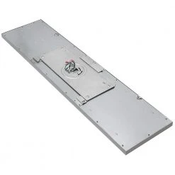 Hampton Bay 48 in. x 12 in. Low Profile Selectable LED Flush Mount Ceiling Flat Panel Brushed Nickel Rectangle 4000 Lumens Dimmable -Hampton Bay Shop brushed nickel hampton bay flush mount lights 54325111 1f 1000