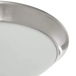 Hampton Bay Stetson 11 in. 1-Light Brushed Nickel Selectable CCT LED Ceiling Light Flush Mount 11 Hampton Bay Stetson 11 in. 1-Light Brushed Nickel Selectable CCT LED Ceiling Light Flush Mount -Hampton Bay Shop brushed nickel hampton bay flush mount lights hb1022c 5cct 35 a0 1000