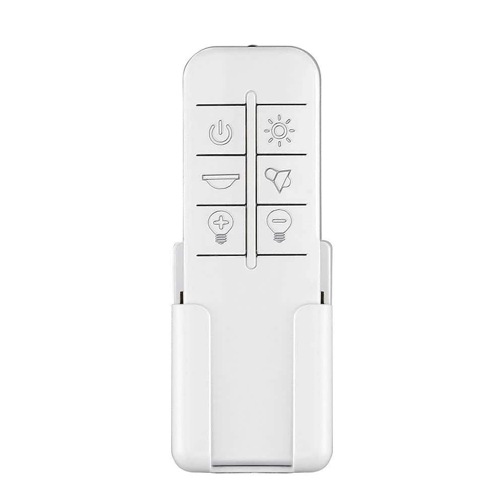 Hampton Bay Greyrock 3.44 ft. 4-Light Brushed Nickel Integrated LED Fixed Track Lighting Kit w/ Rotating Heads and Flush Mount Light 8 Hampton Bay Greyrock 3.44 ft. 4-Light Brushed Nickel Integrated LED Fixed Track Lighting Kit w/ Rotating Heads and Flush Mount Light - Image 8