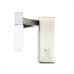 Hampton Bay Eldridge 24 in. 1-Light Brushed Nickel LED Bathroom Vanity Light Bar -Hampton Bay Shop brushed nickel hampton bay vanity lighting 21191 fa 1000