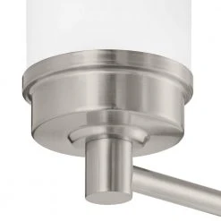 Hampton Bay Cade 4-Light Brushed Nickel Bathroom Vanity Light Fixture with Frosted Glass Shades 14 Hampton Bay Cade 4-Light Brushed Nickel Bathroom Vanity Light Fixture with Frosted Glass Shades -Hampton Bay Shop brushed nickel hampton bay vanity lighting 70334 bn a0 1000