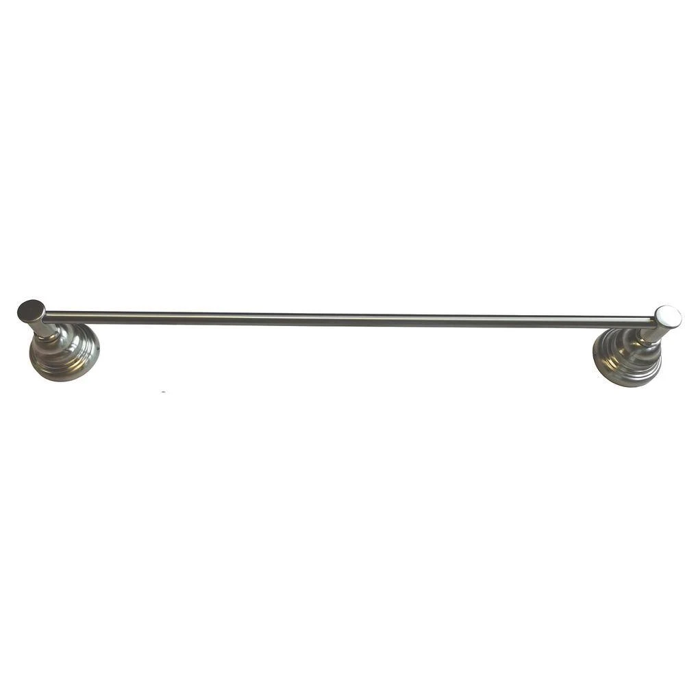 Hampton Bay Marsden 23.5 in. 3-Light Brushed Nickel Vanity Light with Bathroom Hardware Kit 7 Hampton Bay Marsden 23.5 in. 3-Light Brushed Nickel Vanity Light with Bathroom Hardware Kit - Image 7