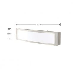 Hampton Bay Woodbury 24.5 in. Brushed Nickel Linear LED Vanity Light Bar 13 Hampton Bay Woodbury 24.5 in. Brushed Nickel Linear LED Vanity Light Bar -Hampton Bay Shop brushed nickel hampton bay vanity lighting iqp1381l 4 40 1000