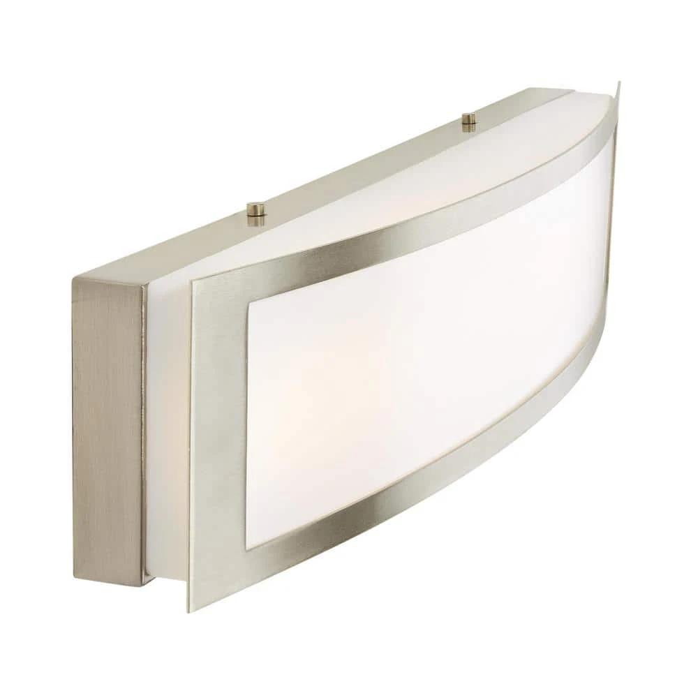 Hampton Bay Woodbury 24.5 in. Brushed Nickel Linear LED Vanity Light Bar 8 Hampton Bay Woodbury 24.5 in. Brushed Nickel Linear LED Vanity Light Bar - Image 8