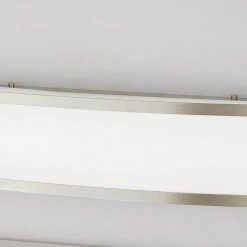 Hampton Bay Woodbury 24.5 in. Brushed Nickel Linear LED Vanity Light Bar 17 Hampton Bay Woodbury 24.5 in. Brushed Nickel Linear LED Vanity Light Bar -Hampton Bay Shop brushed nickel hampton bay vanity lighting iqp1381l 4 4f 1000