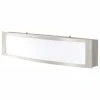 Hampton Bay Woodbury 24.5 in. Brushed Nickel Linear LED Vanity Light Bar