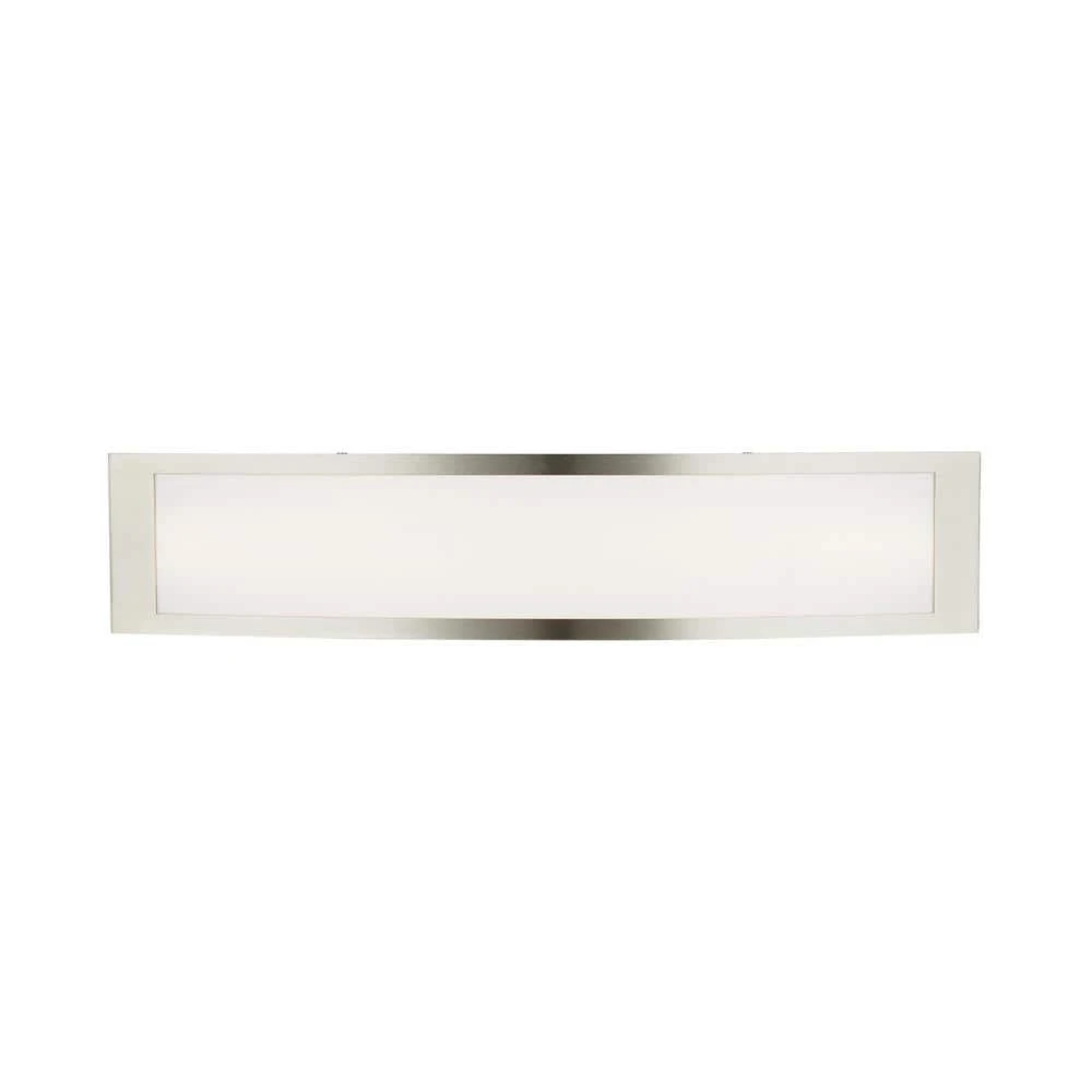 Hampton Bay Woodbury 24.5 in. Brushed Nickel Linear LED Vanity Light Bar 9 Hampton Bay Woodbury 24.5 in. Brushed Nickel Linear LED Vanity Light Bar - Image 9