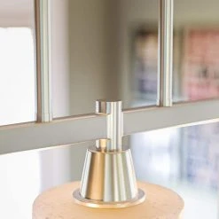 Hampton Bay Oron 3-Light Brushed Steel Island Light with White Glass Shades 24 Hampton Bay Oron 3-Light Brushed Steel Island Light with White Glass Shades -Hampton Bay Shop brushed steel hampton bay chandeliers hdp12070 1f 1000