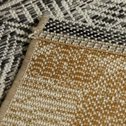 Hampton Bay Pauling Charcoal 8 ft. x 10 ft. Abstract Indoor/Outdoor Area Rug -Hampton Bay Shop charcoal hampton bay outdoor rugs 3011399 c3 1000