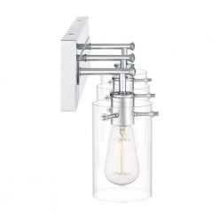 Hampton Bay Regan 21 in. 3-Light Chrome Bathroom Vanity Light with Clear Glass Shades 18 Hampton Bay Regan 21 in. 3-Light Chrome Bathroom Vanity Light with Clear Glass Shades -Hampton Bay Shop chrome hampton bay vanity lighting dshd19574v6 1f 1000