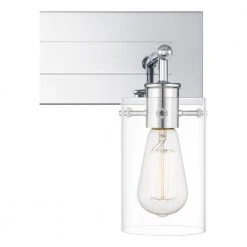 Hampton Bay Regan 21 in. 3-Light Chrome Bathroom Vanity Light with Clear Glass Shades 19 Hampton Bay Regan 21 in. 3-Light Chrome Bathroom Vanity Light with Clear Glass Shades -Hampton Bay Shop chrome hampton bay vanity lighting dshd19574v6 44 1000