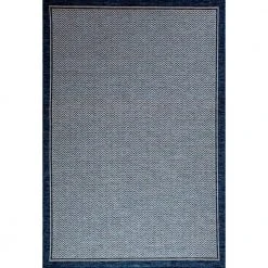 Hampton Bay Santorini Dunedin Cobalt 8 ft. x 10 ft. Indoor/Outdoor Area Rug