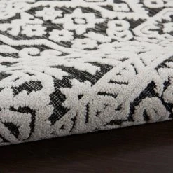 Hampton Bay Calobra Dark Grey 9 ft. x 12 ft. Geometric Contemporary Indoor/Outdoor Area Rug 14 Hampton Bay Calobra Dark Grey 9 ft. x 12 ft. Geometric Contemporary Indoor/Outdoor Area Rug -Hampton Bay Shop dark grey hampton bay area rugs 773814 1f 1000