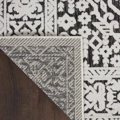 Hampton Bay Calobra Dark Grey 9 ft. x 12 ft. Geometric Contemporary Indoor/Outdoor Area Rug 13 Hampton Bay Calobra Dark Grey 9 ft. x 12 ft. Geometric Contemporary Indoor/Outdoor Area Rug -Hampton Bay Shop dark grey hampton bay area rugs 773814 66 1000