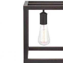 Hampton Bay Boswell Quarter 5-Light Distressed Black Industrial Linear Island Hanging Chandelier for Kitchen -Hampton Bay Shop distressed black hampton bay chandeliers 7965hbdbdi a0 1000