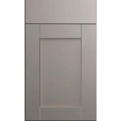 Hampton Bay Shaker Dove Gray Stock Assembled Blind Base Corner Kitchen Cabinet (36 in. x 34.5 in. x 24 in.) -Hampton Bay Shop dove gray hampton bay assembled kitchen cabinets kbbc45 sdv 44 1000