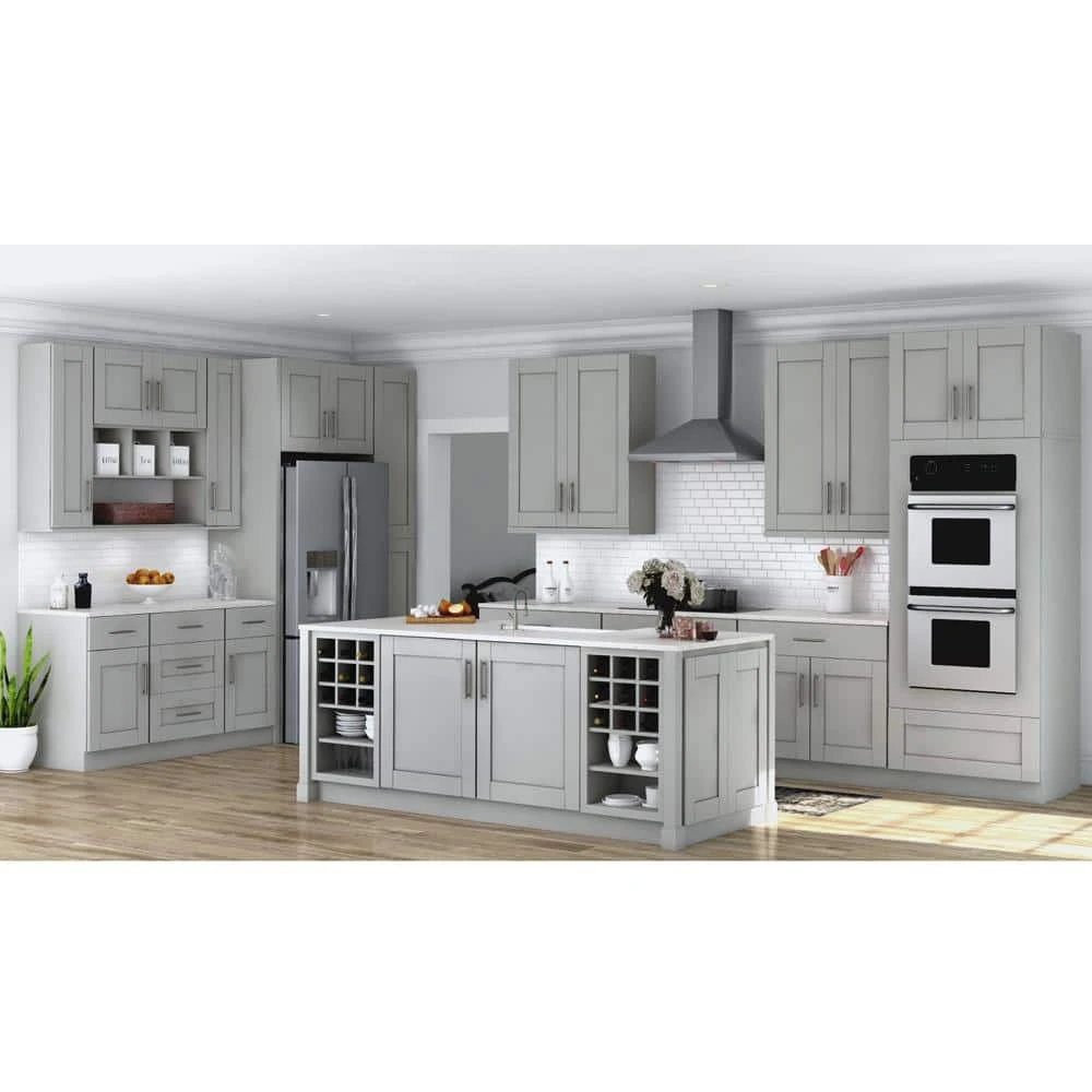 Hampton Bay 6 in. W x 36 in. H Cabinet Filler in Dove Gray 9 Hampton Bay 6 in. W x 36 in. H Cabinet Filler in Dove Gray - Image 9