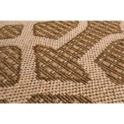 Hampton Bay Santorini Intertwined Fret Earth/Natural 8 ft. x 10 ft. Indoor/Outdoor Area Rug -Hampton Bay Shop earth natural hampton bay outdoor rugs 1707ea80 105e 4f 1000