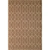 Hampton Bay Santorini Intertwined Fret Earth/Natural 8 ft. x 10 ft. Indoor/Outdoor Area Rug