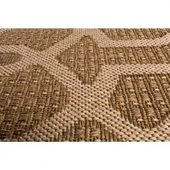 Hampton Bay Santorini Intertwined Fret Earth/Natural 8 ft. x 10 ft. Indoor/Outdoor Area Rug -Hampton Bay Shop earth natural hampton bay outdoor rugs 1707ea80 105e c3 1000