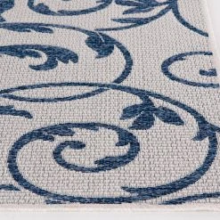 Hampton Bay Santorini Macala Ecru/Cobalt 5 ft. x 8 ft. Indoor/Outdoor Area Rug 12 Hampton Bay Santorini Macala Ecru/Cobalt 5 ft. x 8 ft. Indoor/Outdoor Area Rug -Hampton Bay Shop ecru cobalt hampton bay outdoor rugs 1711eo58 107o c3 1000