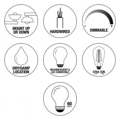 Hampton Bay Regan 21 in. 3-Light Espresso Bronze Bathroom Vanity Light with Clear Glass Shades 14 Hampton Bay Regan 21 in. 3-Light Espresso Bronze Bathroom Vanity Light with Clear Glass Shades -Hampton Bay Shop espresso bronze hampton bay vanity lighting ds19267 40 1000