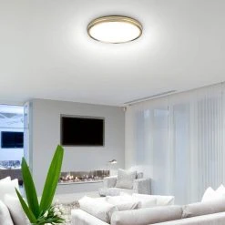 Hampton Bay ASHBURROW 15 in. Gold Selectable LED Flush Mount with Night Light 21 Hampton Bay ASHBURROW 15 in. Gold Selectable LED Flush Mount with Night Light -Hampton Bay Shop gold hampton bay flush mount lights ca9aa026fr1g25n 31 1000