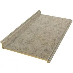 Hampton Bay Wilsonart 8 ft. Laminate Countertop in Textured Golden Juparana with Full Wrap Ogee Edge