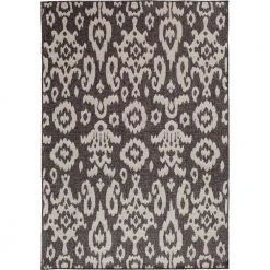 Hampton Bay Santorini Tusk Granite/Ecru 8 ft. x 10 ft. Indoor/Outdoor Area Rug