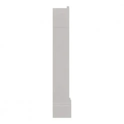 Hampton Bay Avondale Shaker Gray Quick Assemble Plywood Decorative Corner Post (5.75 in W x 34.5 in H x 5.75 in D)