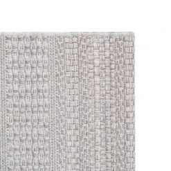 Hampton Bay Natural Ash Grey 8 ft. x 10 ft. Striped Indoor/Outdoor Area Rug -Hampton Bay Shop gray hampton bay outdoor rugs 3001969 a0 1000