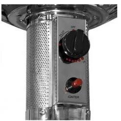 Hampton Bay 48000 BTU Stainless Steel Patio Heater -Hampton Bay Shop gray hampton bay patio heaters nczh g ss 4f 1000