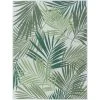 Hampton Bay Green Palms 9 ft. x 12 ft. Indoor/Outdoor Area Rug