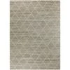 Hampton Bay Woven Diamond Gray 5 ft. x 7 ft. Trellis Indoor/Outdoor Area Rug